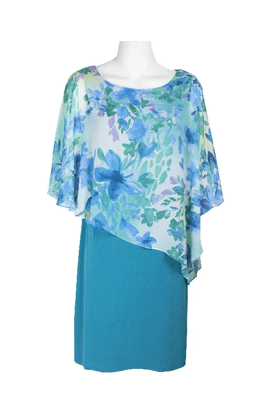 Online Exclusive backless dressConnected Apparel Floral Print Short Chiffon Dress Sale