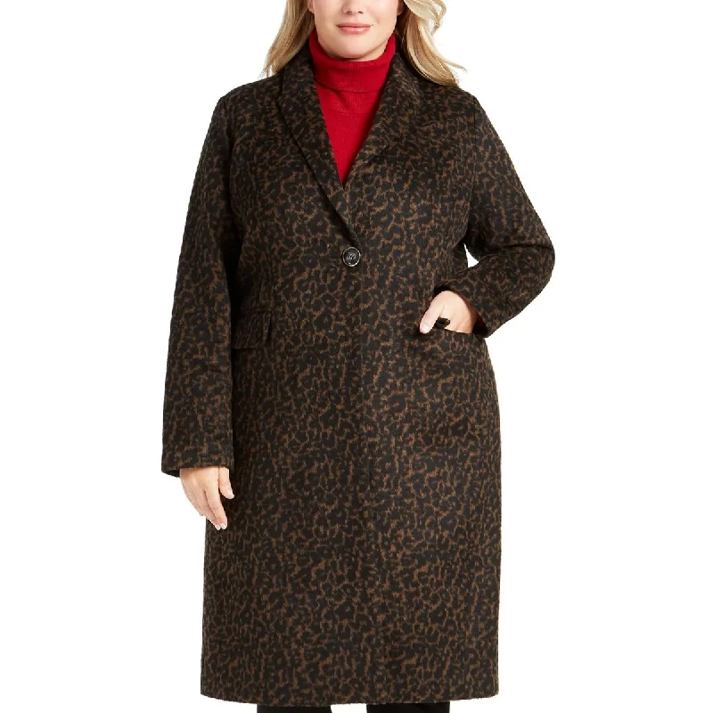 YEAR-End Clearance urban street coatPlus Womens Wool Blend Long Trench Coat