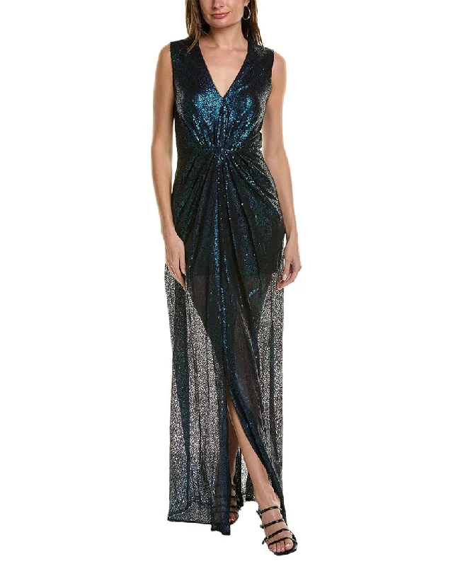 Rene Ruiz Sequin Gown