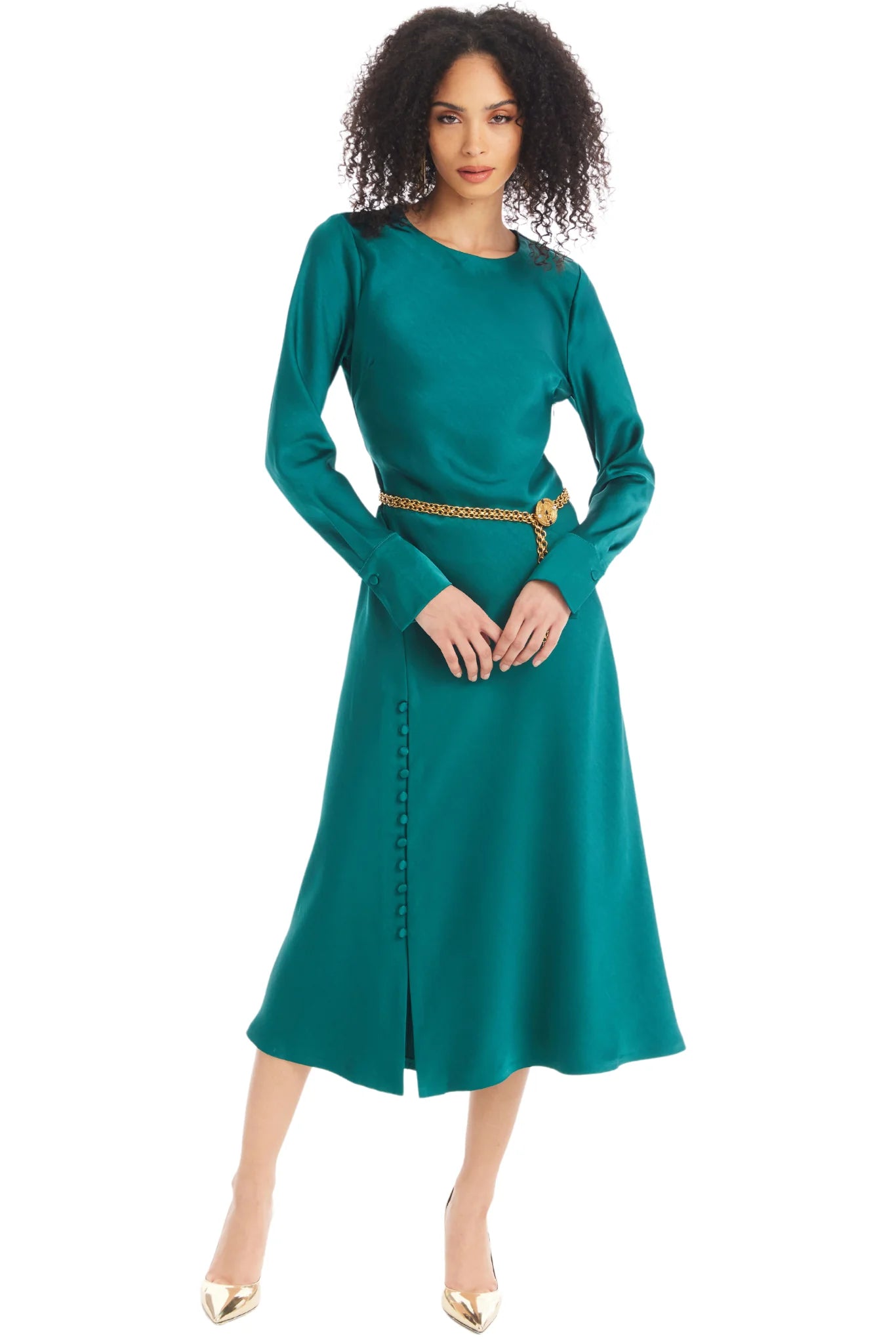 Don’t Miss Out textured dressSATIN SLIP DRESS