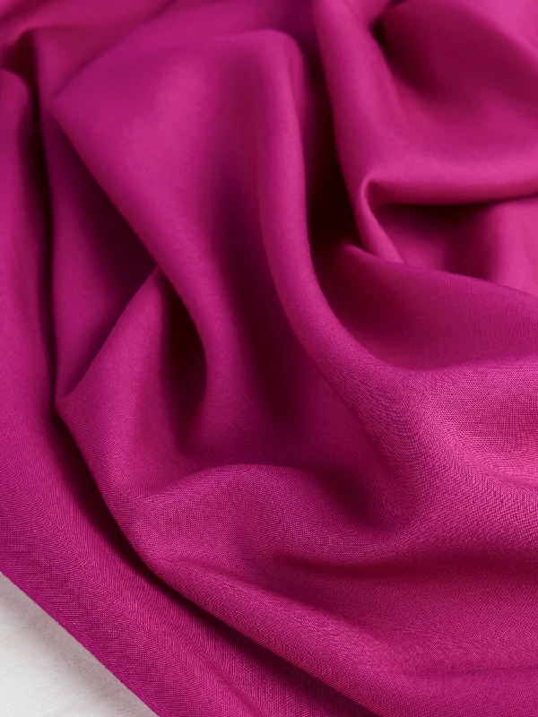 Signature Jewel Tone EcoVero Viscose - Tourmaline Pink