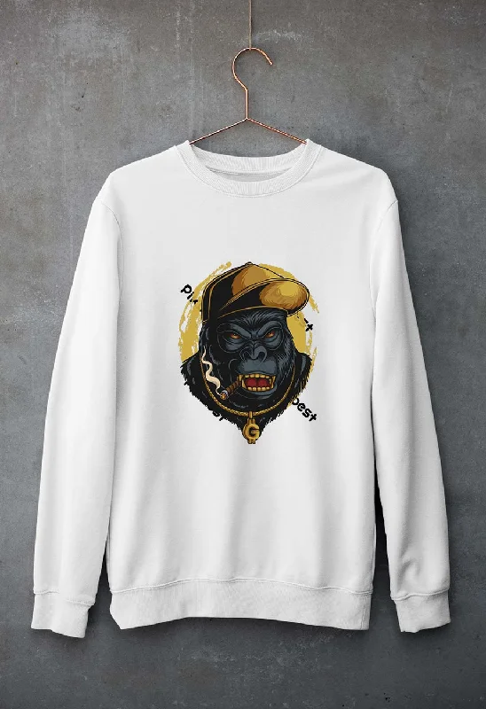 Amazing Deals minimalistic workout hoodieHip Hop Gorilla Unisex Sweatshirt for Men/Women Amazing Deals minimalistic workout hoodieHip Hop Gorilla Unisex Sweatshirt for Men/Women