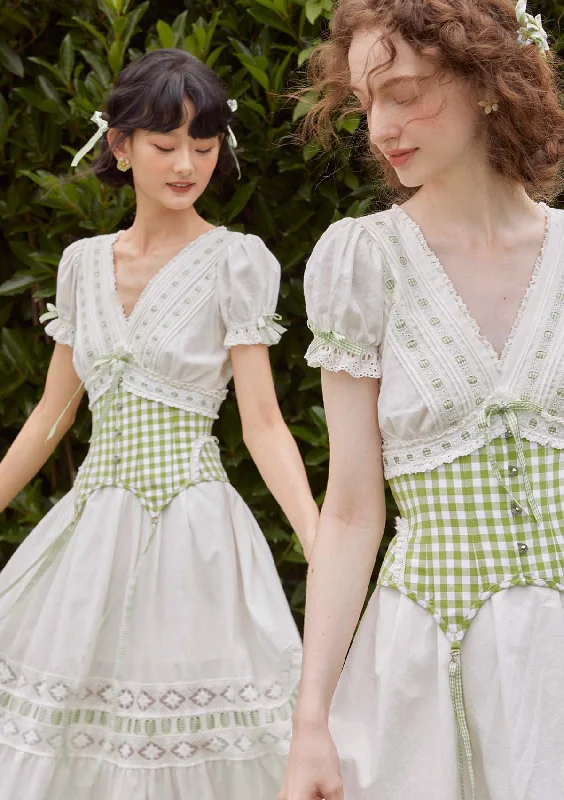 Flash Deals Green Apple Paradise Dress