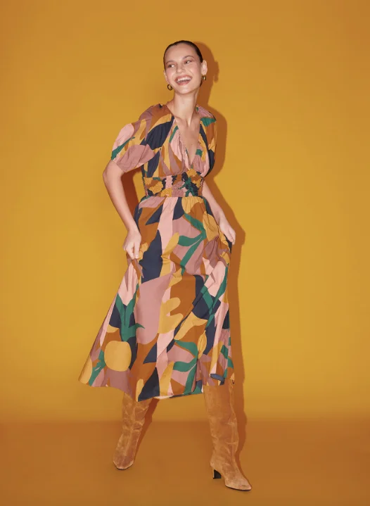 YEAR-End Clearance wrap-around dressTIANNA DRESS