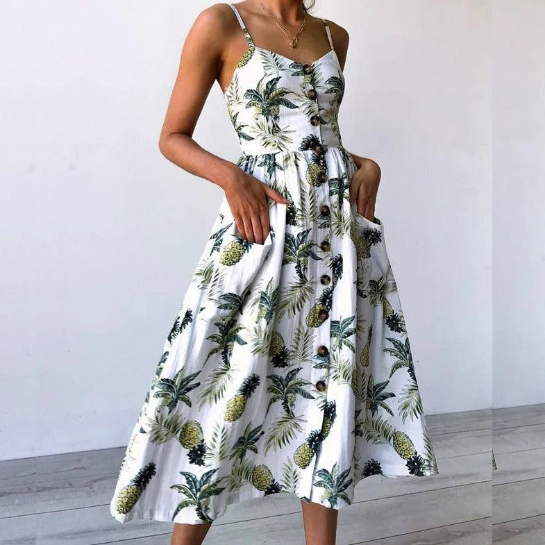 Summer irregular dress