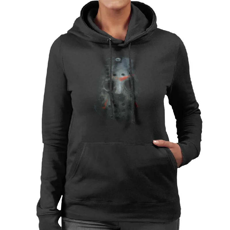 Friday 13th Jason Voorhees Hockey Mask Women's Hooded Sweatshirt