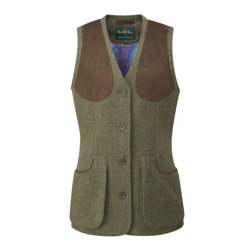 Markdown Madness premium coatAlan Paine Combrook Ladies Tweed Shooting Waistcoat - Heath Markdown Madness premium coatAlan Paine Combrook Ladies Tweed Shooting Waistcoat - Heath