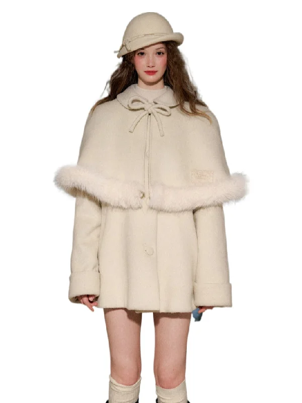 New Markdowns vintage trench coatElegant Wool Blend Coat
