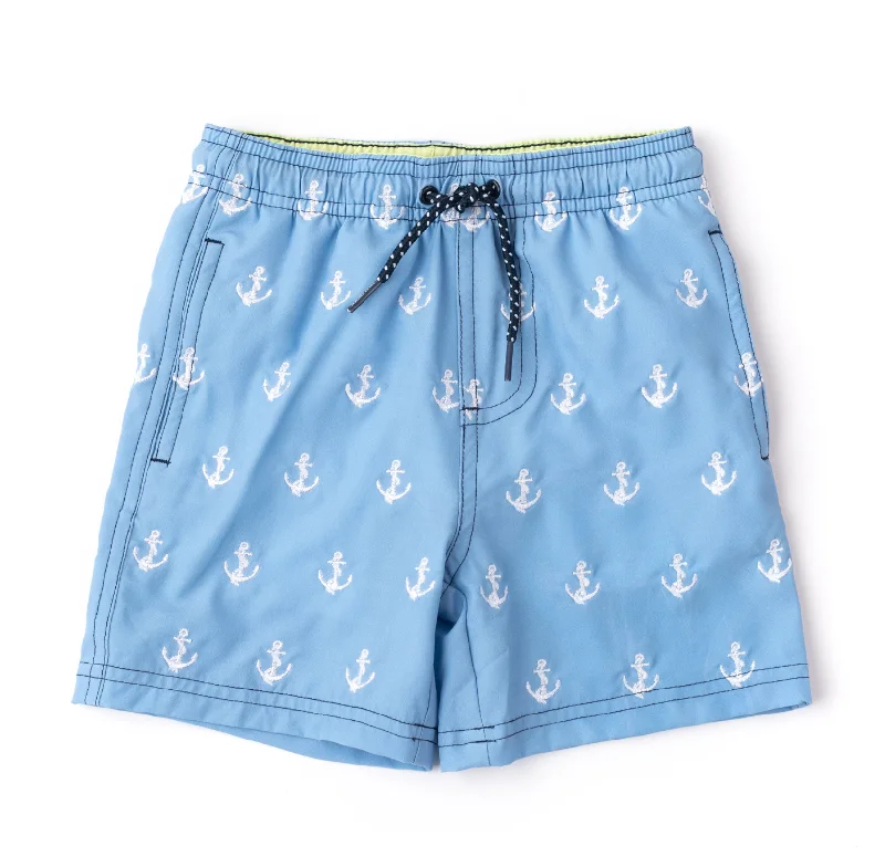 Hurry In stylish dressAnchor Swim Trunks