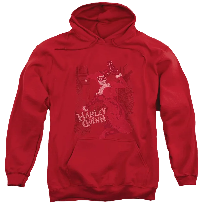 Exclusive Savings modern athletic hoodieBatman Harley's Packing - Pullover Hoodie