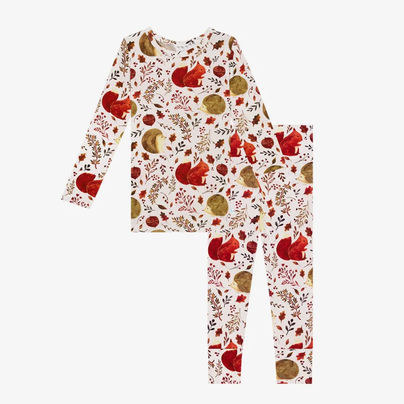 Special Promotion A-line dressPosh Peanut Woodland Pajamas