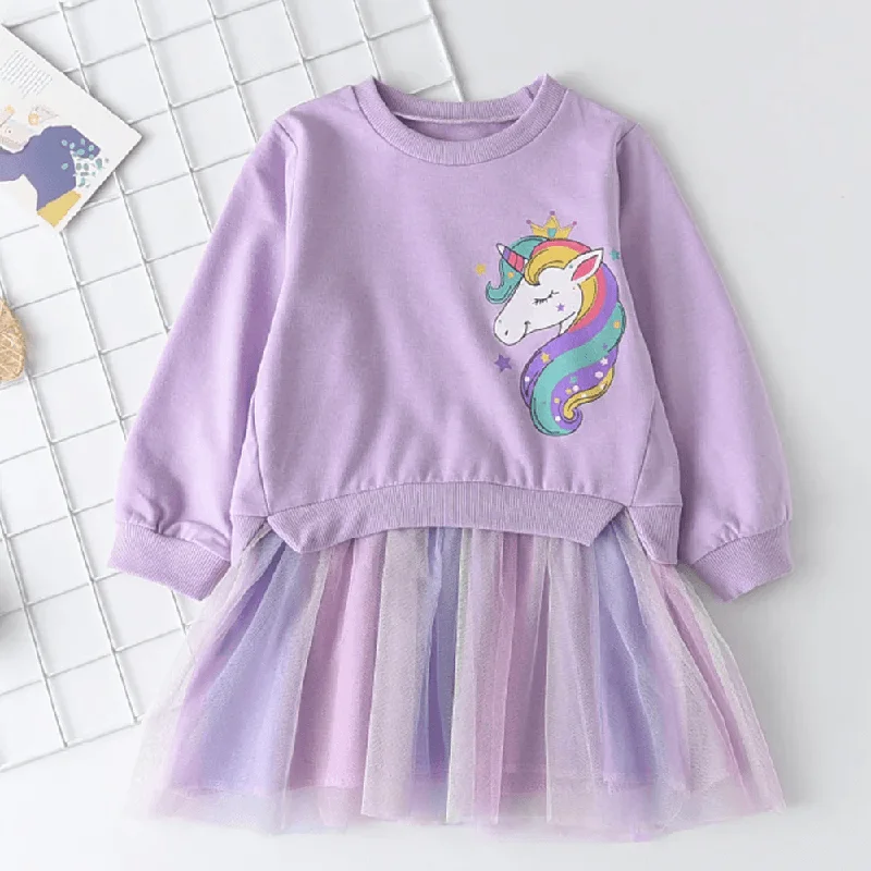 Princess Dress Children's Spring & Autumn