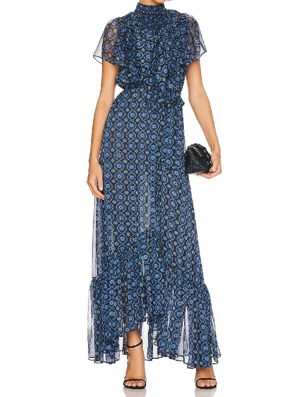 Crazy Savings winter dressCapulet Maxi Dress In Valencia Tile