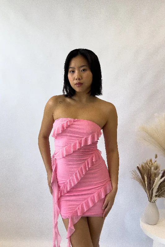 Weekend Deal Isla Mini Dress - Pink