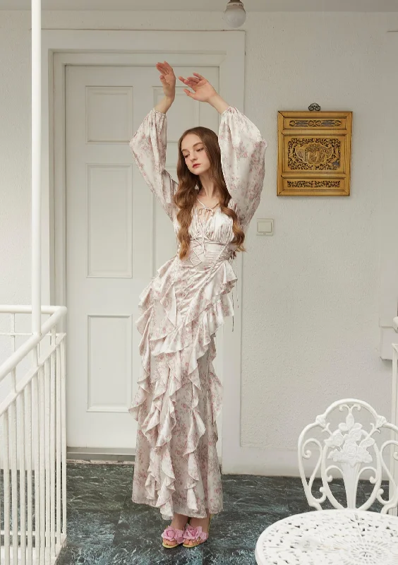 Price Cut Curve & Plus Lady Blossom Dress