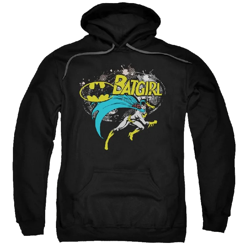 Online Specials warm hooded sweatshirtBatman Batgirl Halftone - Pullover Hoodie