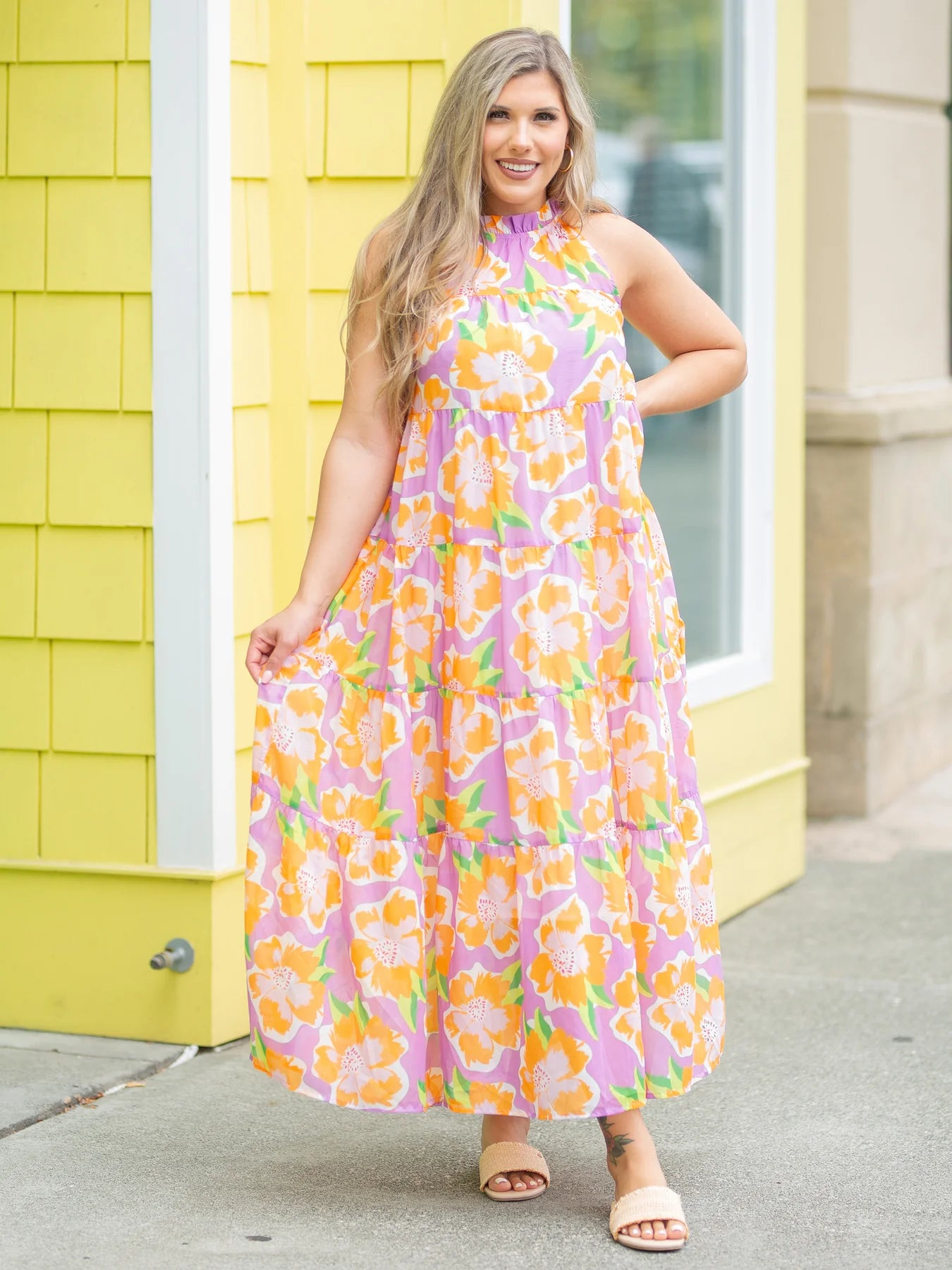 Midnight Sale pleated dressBETHANY DRESS