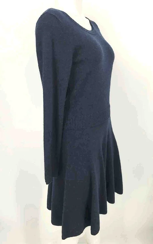 JOIE Navy Wool Blend Longsleeve Size MEDIUM (M) Dress