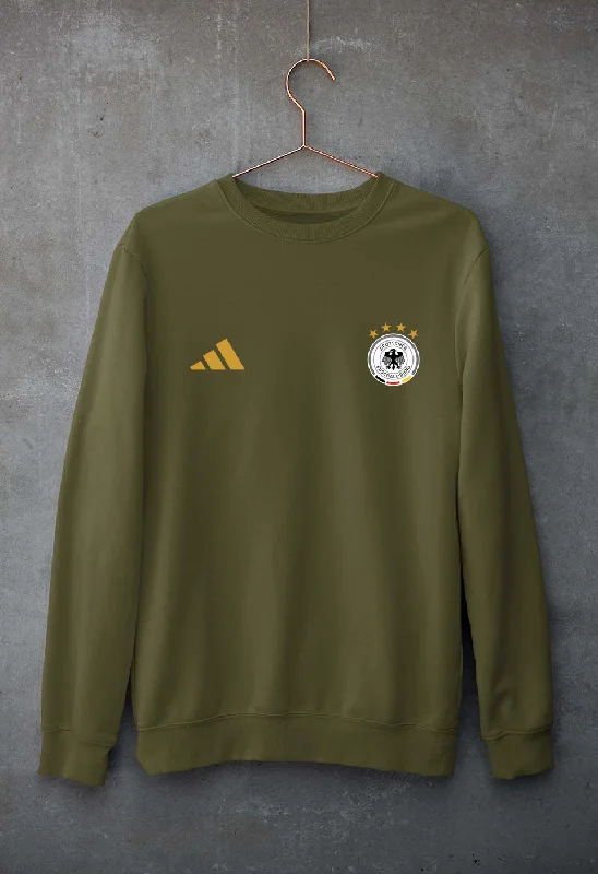 Flash Deals minimaGermany Football Unisex Sweatshirt for Men/Women