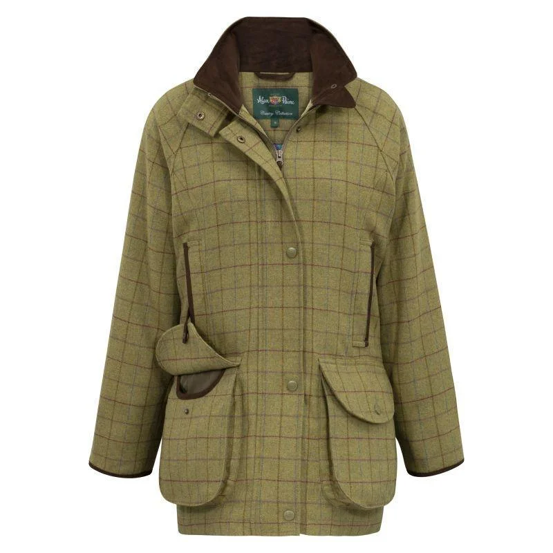 Massive Deals trendy bomber coatAlan Paine Combrook Ladies Tweed Waterproof Shooting Coat - Aspen