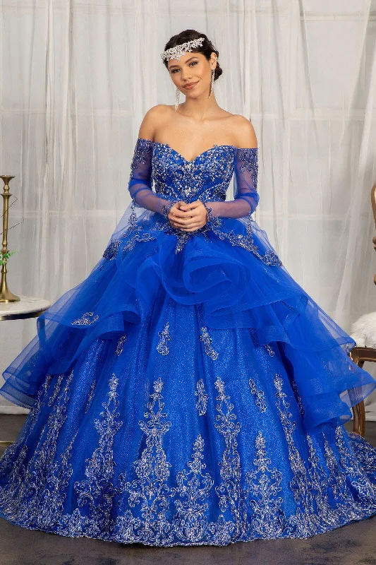 Deal Alert modern dressLong Ball Gown Quinceanera Mesh Dress
