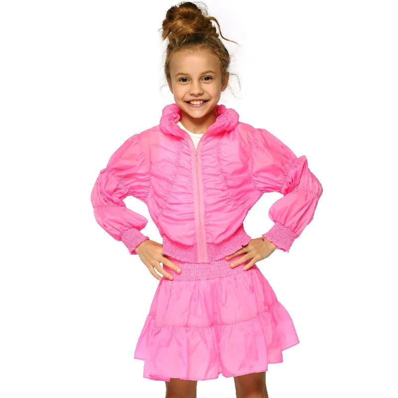 Online Only shift dressPink Parachute Jacket