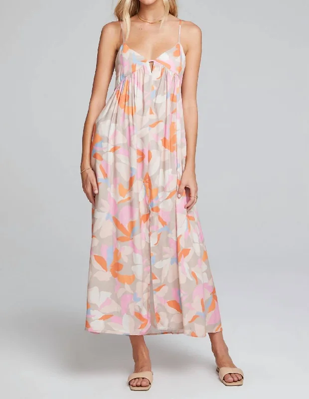 Sunset Maxi Dress In Multi