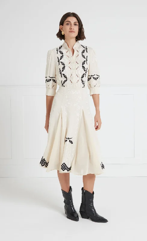 Exclusive Savings Daphne Dress - Cream