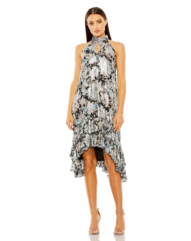 Daily Deals classic fit-and-flare dressMac Duggal 9314 A Line High Low Floral Ruffle Cocktail Dress Daily Deals classic fit-and-flare dressMac Duggal 9314 A Line High Low Floral Ruffle Cocktail Dress