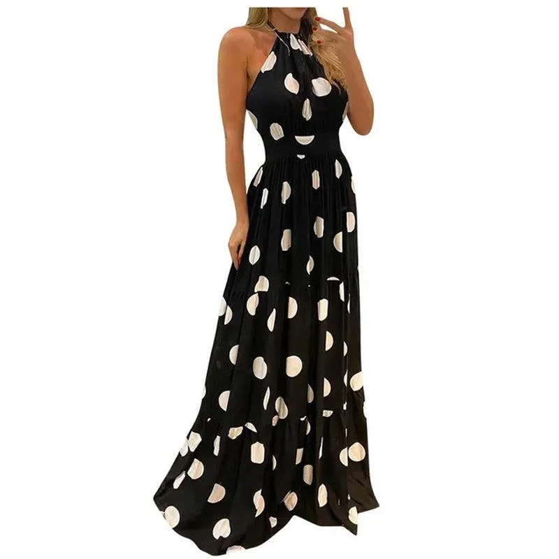 Women  Maxi Dress Sexy Summer Dress Robe