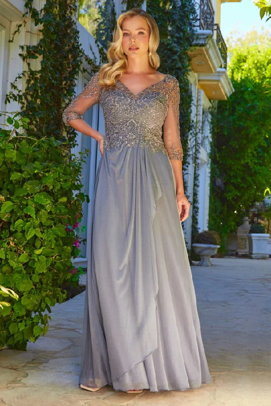 Quick Sale spaghetti strap dressMother of the Bride Long Sequin A Line Formal Dress