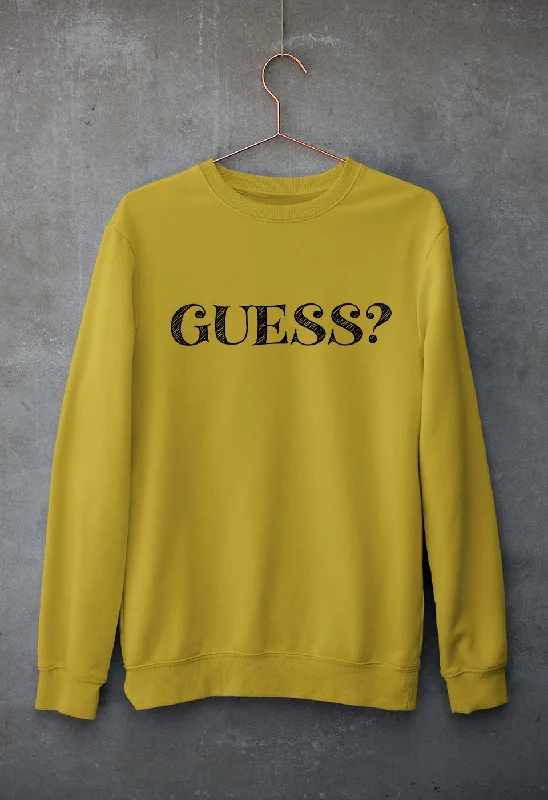 Markdown Madness comfortable athletic sweatshirtGuess Unisex Sweatshirt for Men/Women Markdown Madness comfortable athletic sweatshirtGuess Unisex Sweatshirt for Men/Women