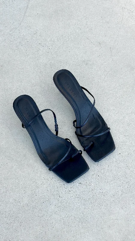 Stock Clearance Mabel Heel - Black