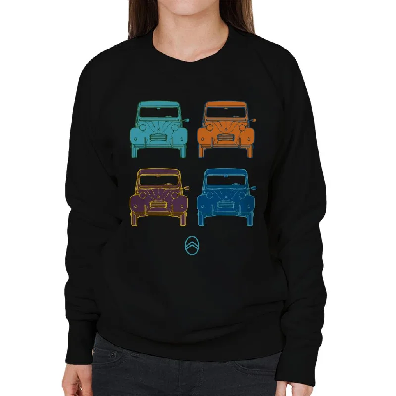 Sneak Peek Sale functional sports hoodieCitroën 2CV Pop Art Style Women's Sweatshirt Sneak Peek Sale functional sports hoodieCitroën 2CV Pop Art Style Women's Sweatshirt