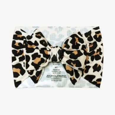 Savings Galore comfy dressPosh Peanut Lana Leopard Headband