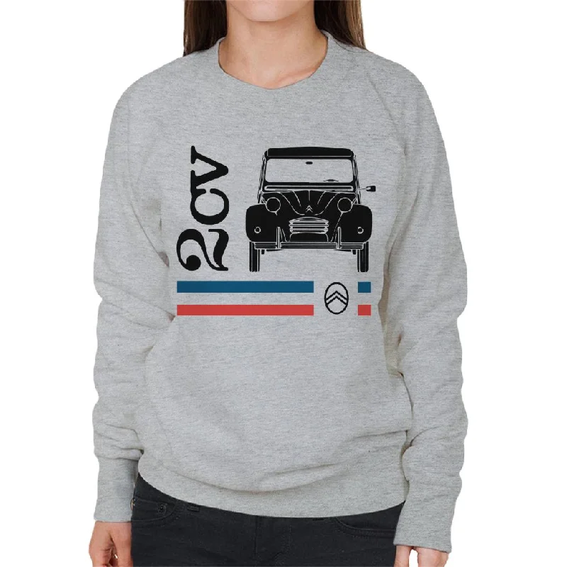 Unmissable Offer cozy workout hoodieCitroën Black 2CV Racing Stripes Women's Sweatshirt Unmissable Offer cozy workout hoodieCitroën Black 2CV Racing Stripes Women's Sweatshirt