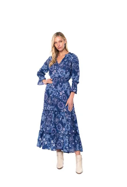Midnight Madness satin dressFLORAL MAXI DRESS