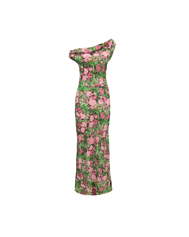 Instant Discount MELON MAXI DRESS AURORA FLORAL