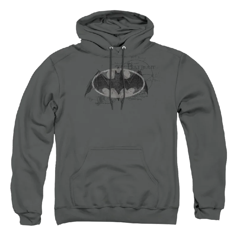 Discount Deals casual hoodie for workoutBatman Arcane Bat Logo - Pullover Hoodie