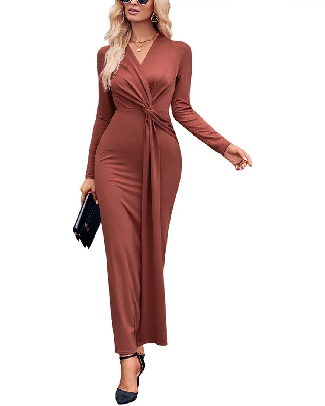 Time-Limited Offer lace dressPERSEA Maxi Dress