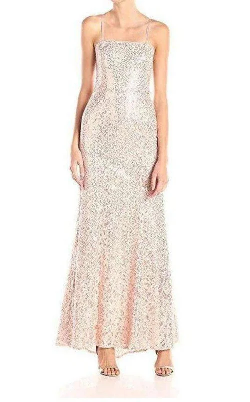 Deal Mania relaxed fit dressApplique Chiffon Sequinned Cutout Dress