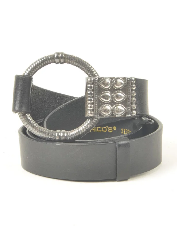 Best Bargains everyday winter coatBlack Fashion Belt - M