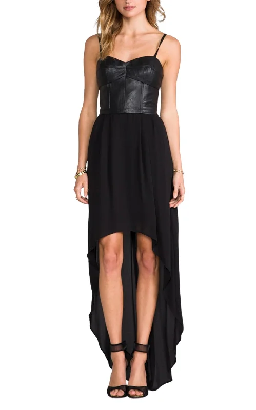 New Deals long-sleeve floral dressLeandra Bustier Draped Dress