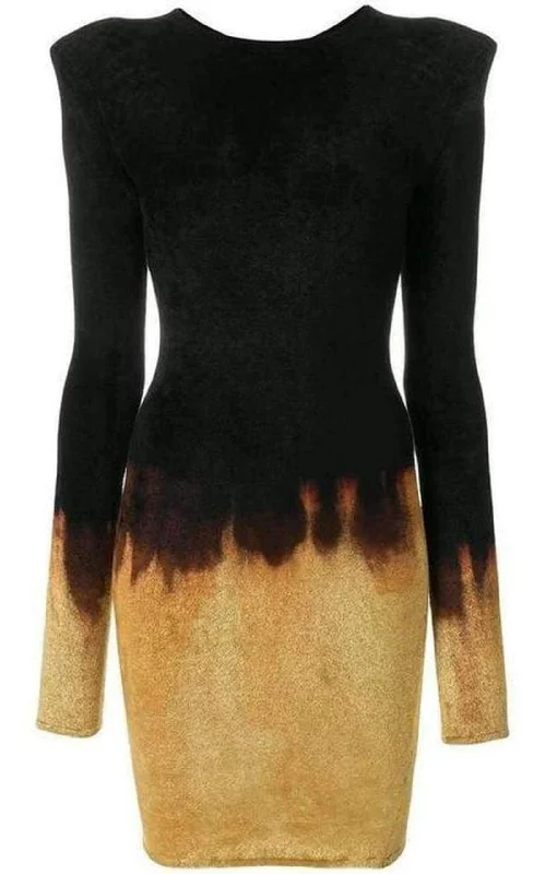 Buy Now vintage-inspired dressBlack Velvet Dress Fire Dress
