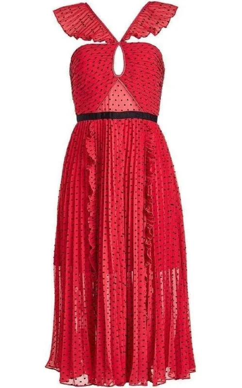 TIME-Limited Offer boho dressPlumetis Chiffon Midi Dress