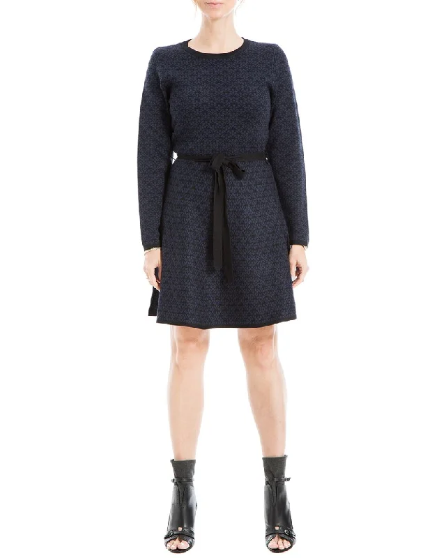 Unmissable Offer printed dressMax Studio Fit & Flare Sweaterdress