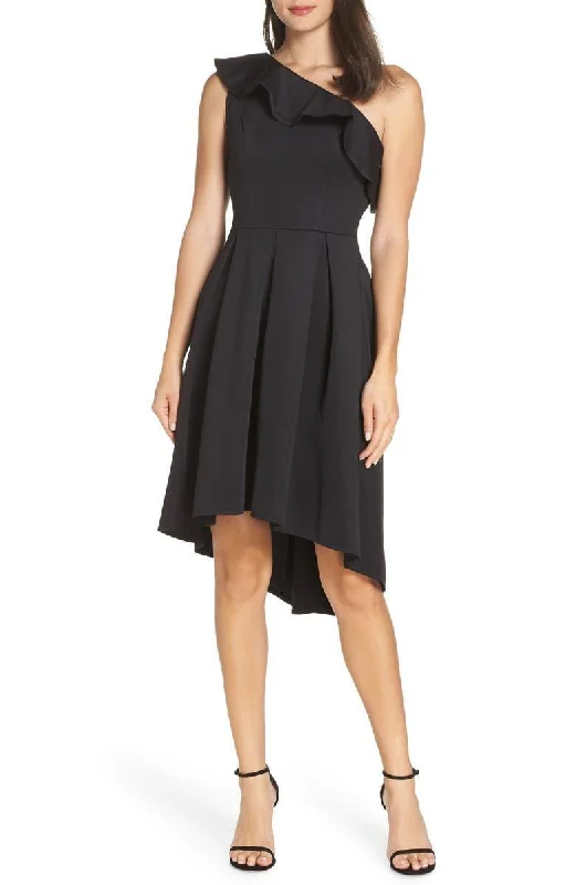 Exclusive Preview cocktail party dressFormal One Shoulder High Low Dress Size 8