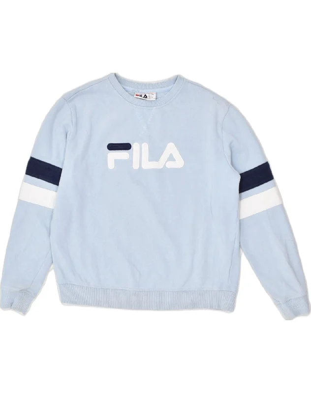 Great Deals versatile hoodieFILA Womens Graphic Sweatshirt Jumper UK 16 Large Blue Cotton Great Deals versatile hoodieFILA Womens Graphic Sweatshirt Jumper UK 16 Large Blue Cotton