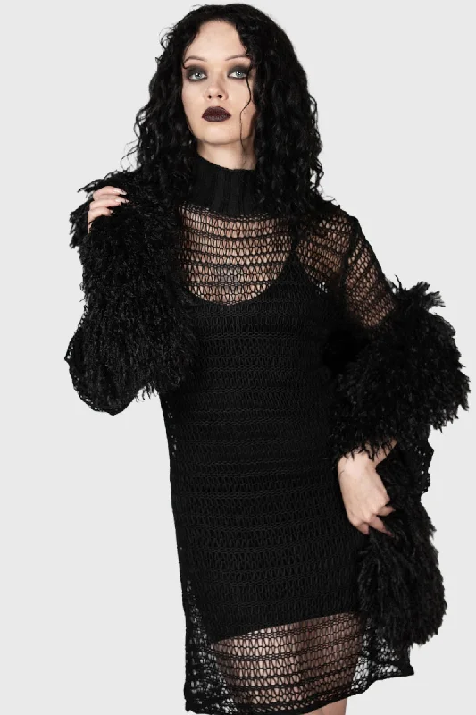 Closeout Rebecca's Rage Knit Dress - Resurrect
