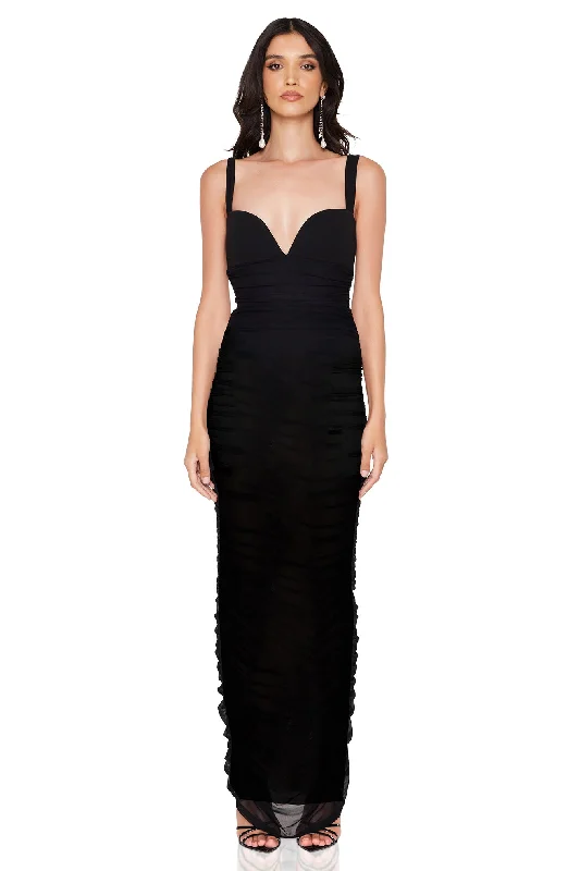 Nookie Marlowe Maxi Dress - Black